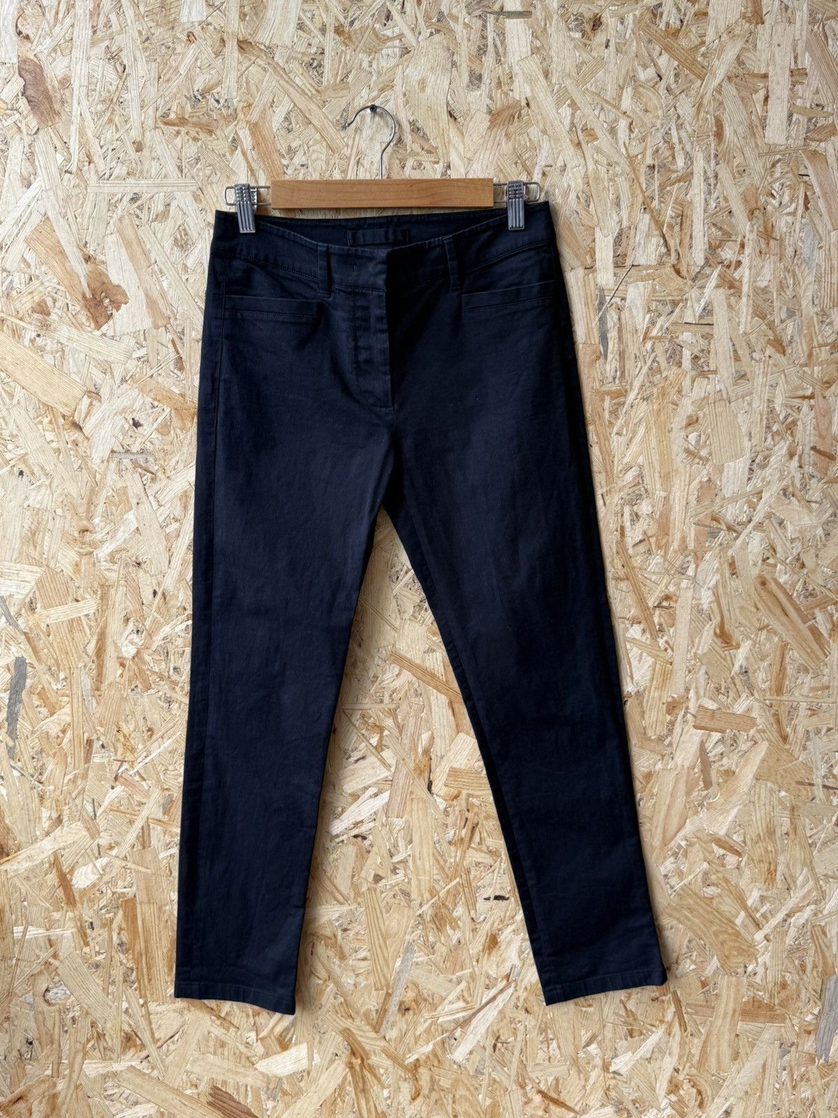 Prada Prada Milano Women’s cotton pants Black label size 40 Size 27" / US 4 / IT 40 - 1 Thumbnail