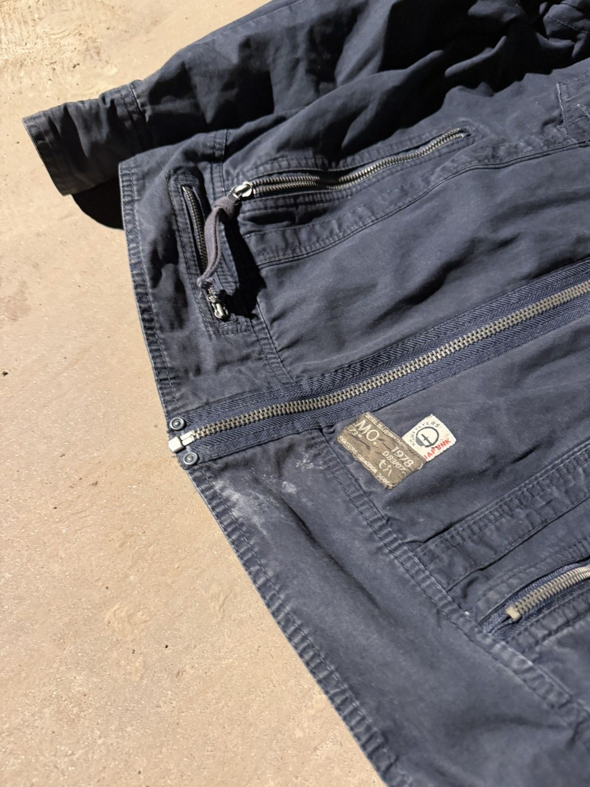 Diesel Diesel Military Utility Jacket Navy Y2K Archive Multi Pocket Size US XL / EU 56 / 4 - 6 Thumbnail