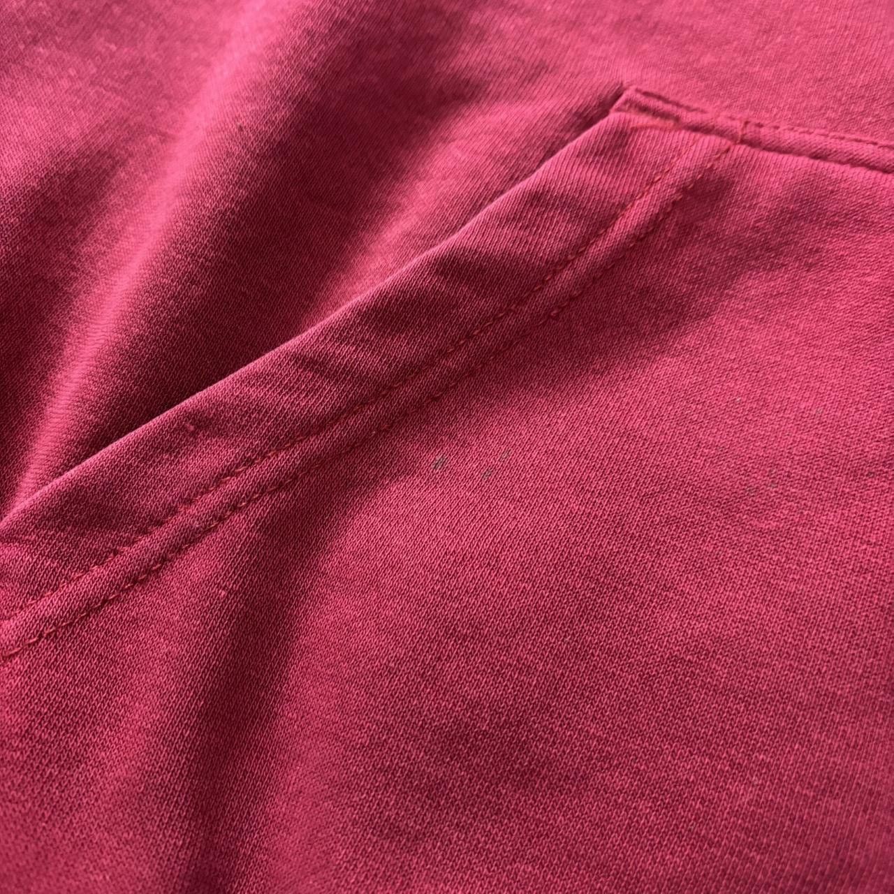 Vintage Vintage 90s Burgundy Oklahoma College Hoodie - M Size US M / EU 48-50 / 2 - 4 Thumbnail