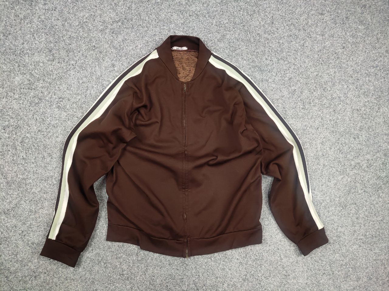 Vintage Tentation Vintage 70's track College Jacket Virgin Wool Dark Size US S / EU 44-46 / 1 - 8 Thumbnail