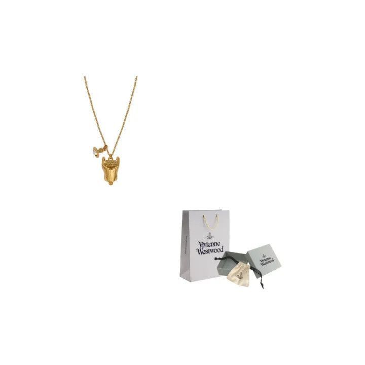 Vivienne Westwood Vivienne Westwood Corset Pendant Necklace for Women Size ONE SIZE - 1 Thumbnail