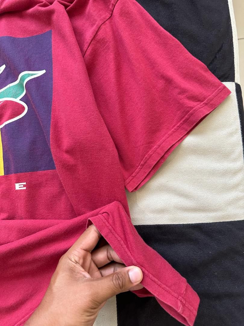 Nike × Vintage VINTAGE NIKE SWOOSH MAROON Size US L / EU 52-54 / 3 - 4 Thumbnail