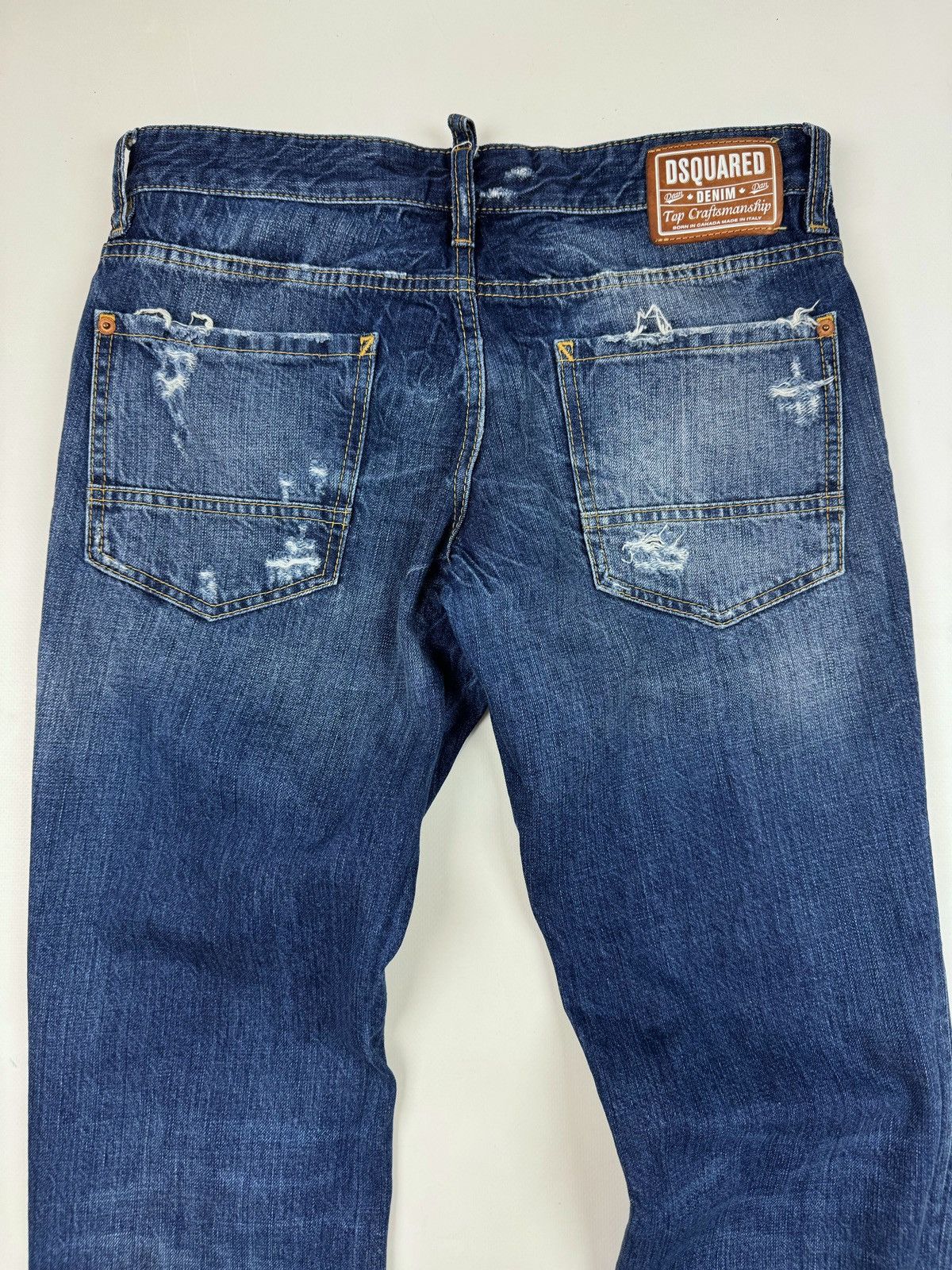 Dsquared2 Dsquared2 Anchor Distressed Jeans Made in Italy Size US 32 / EU 48 - 13 Thumbnail