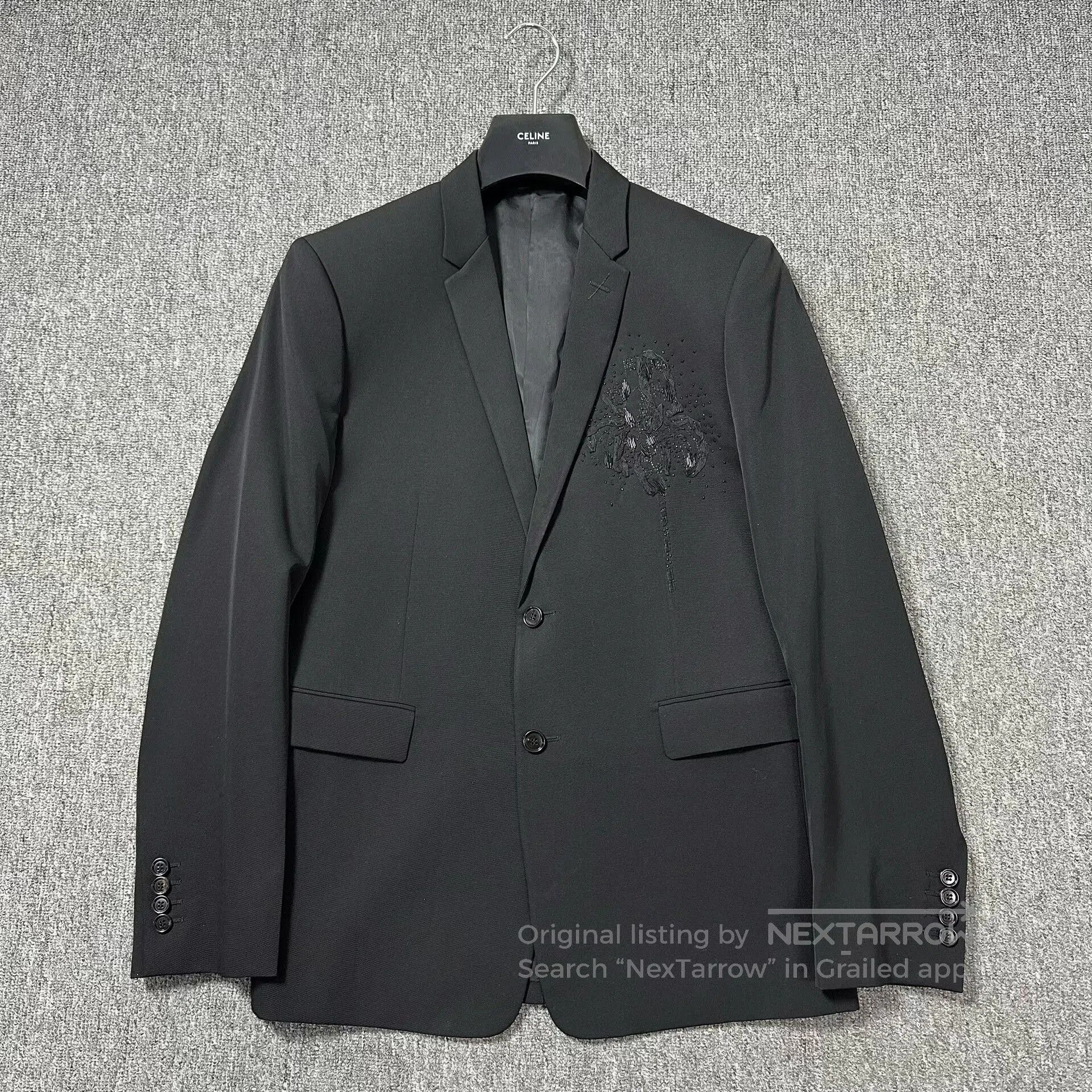 Dior Dior Homme 18ss Sequin Embroidered Jacket. Size US M / EU 48-50 / 2 - 1 Thumbnail