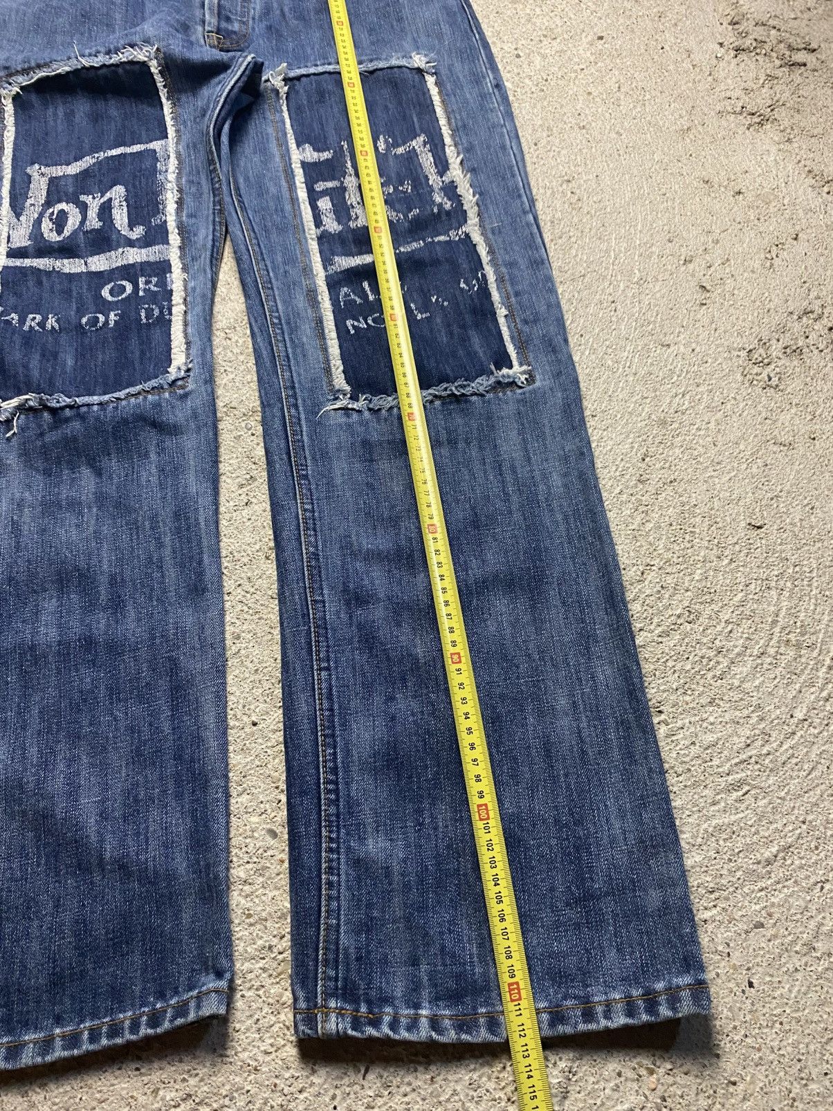 Von Dutch Von dutch vintage denim patchwork y2k jeans japanese 90s Size US 38 / EU 54 - 19 Thumbnail
