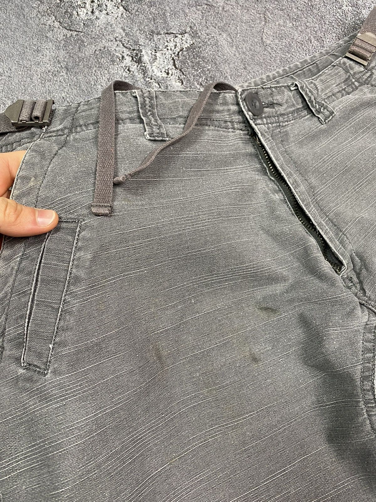 Kangol × Vintage Kangol cargo pants vintage y2k style grey men Size US 32 / EU 48 - 6 Thumbnail