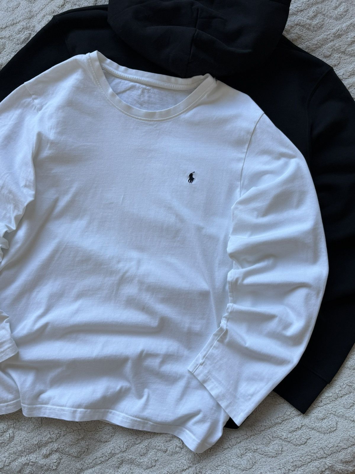 Polo Ralph Lauren Vintage longsleeve tee PRL polo ralph lauren Large white Size US L / EU 52-54 / 3 - 7 Thumbnail