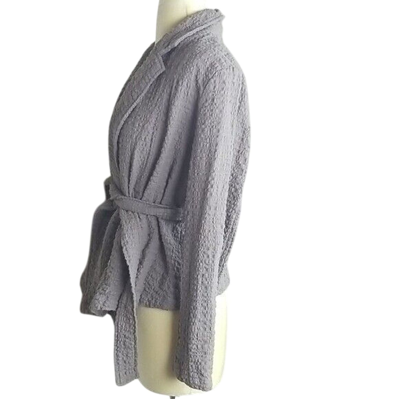 Free People Free People Women Textured Blazer Jacket Open Belted XS Size XS / US 0-2 / IT 36-38 - 4 Thumbnail