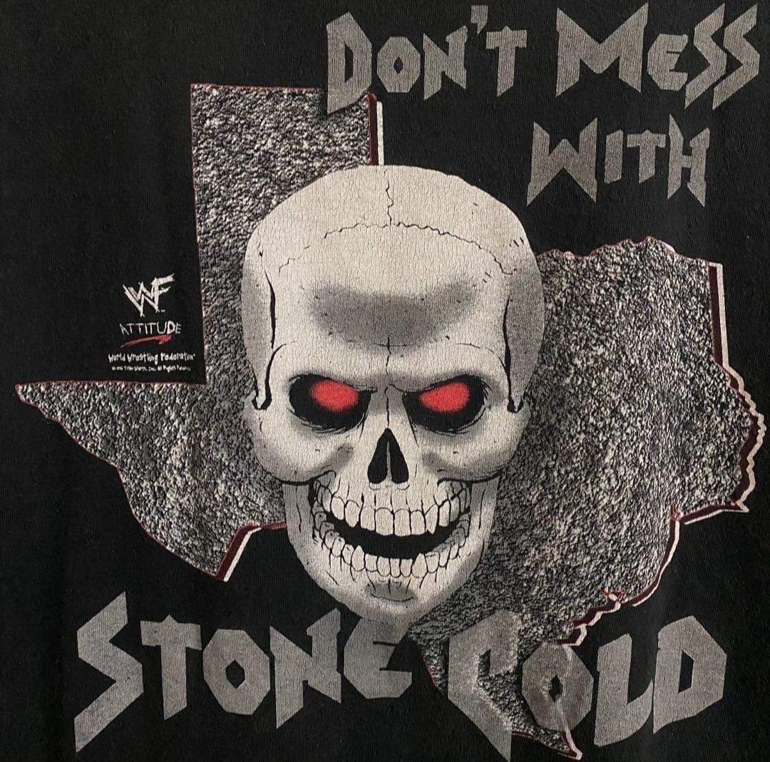 Vintage Don’t Mess With Stone Cold WWF vintage Size US M / EU 48-50 / 2 - 2 Thumbnail