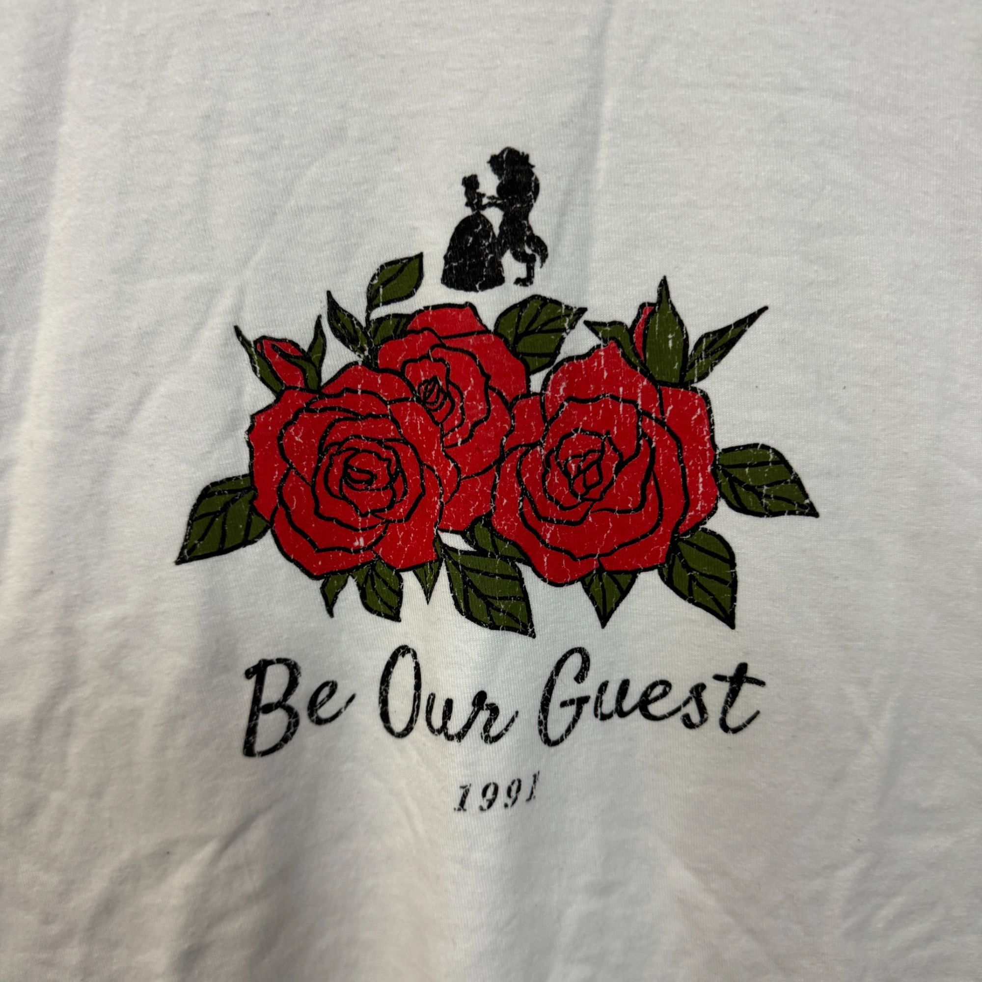 Disney Beauty and the Beast Be Our Guest l/s Tshirt size 2XL Size US XXL / EU 58 / 5 - 3 Thumbnail