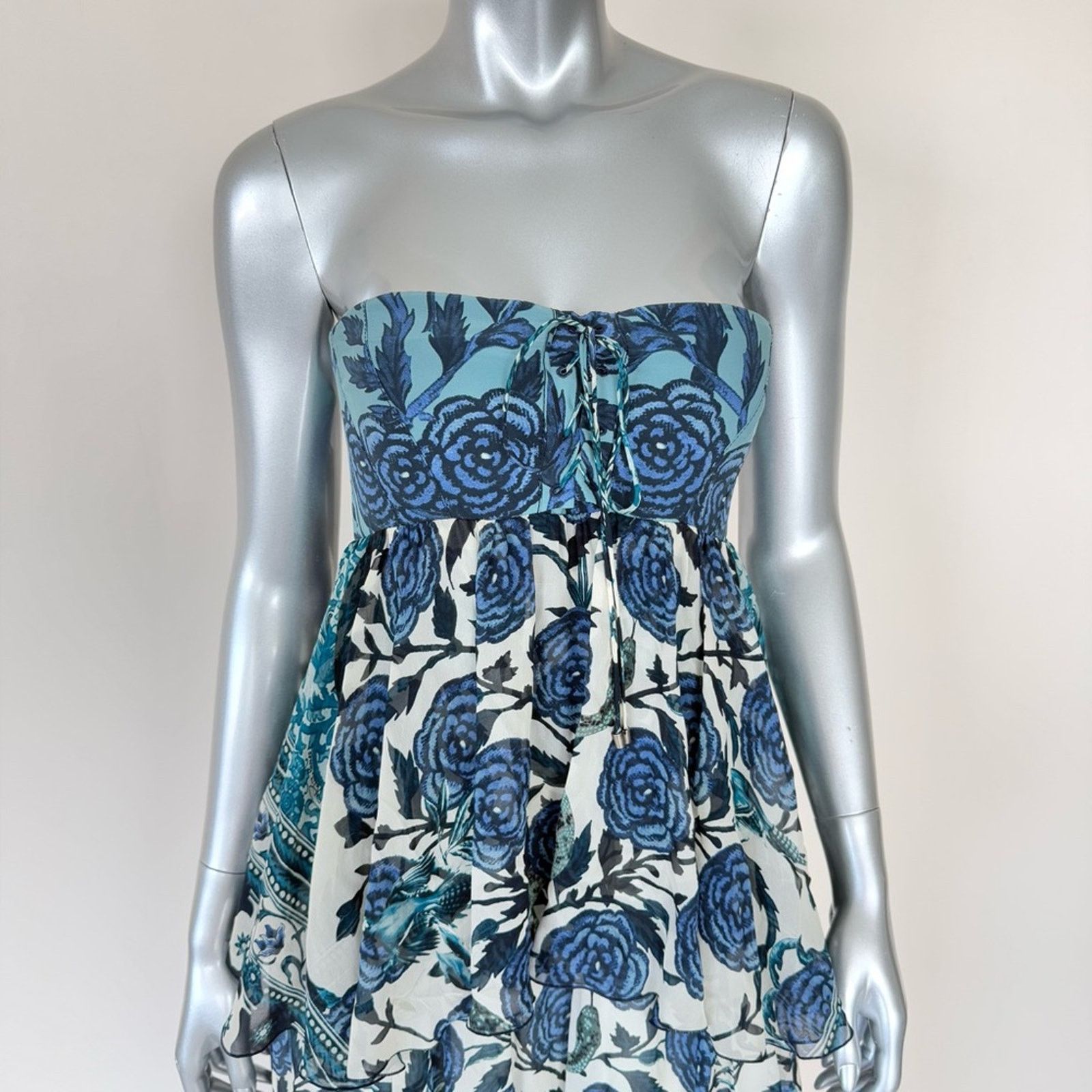 Roberto Cavalli Roberto Cavalli women silk dress size 42IT or 6 US 1650$ Size M / US 6-8 / IT 42-44 - 2 Thumbnail