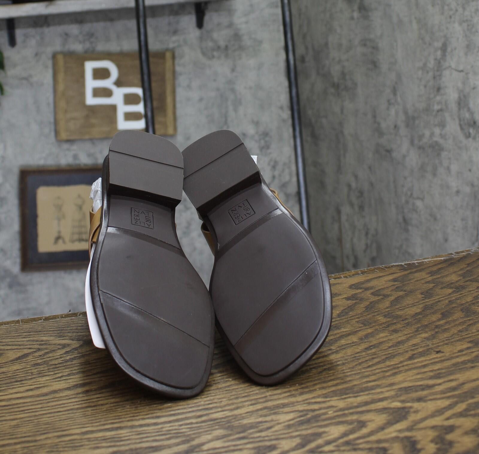 Other Nwt Naturalizer Flat Sandals Saddle Tan Brown Leather 9m Size US 9 / IT 39 - 5 Thumbnail