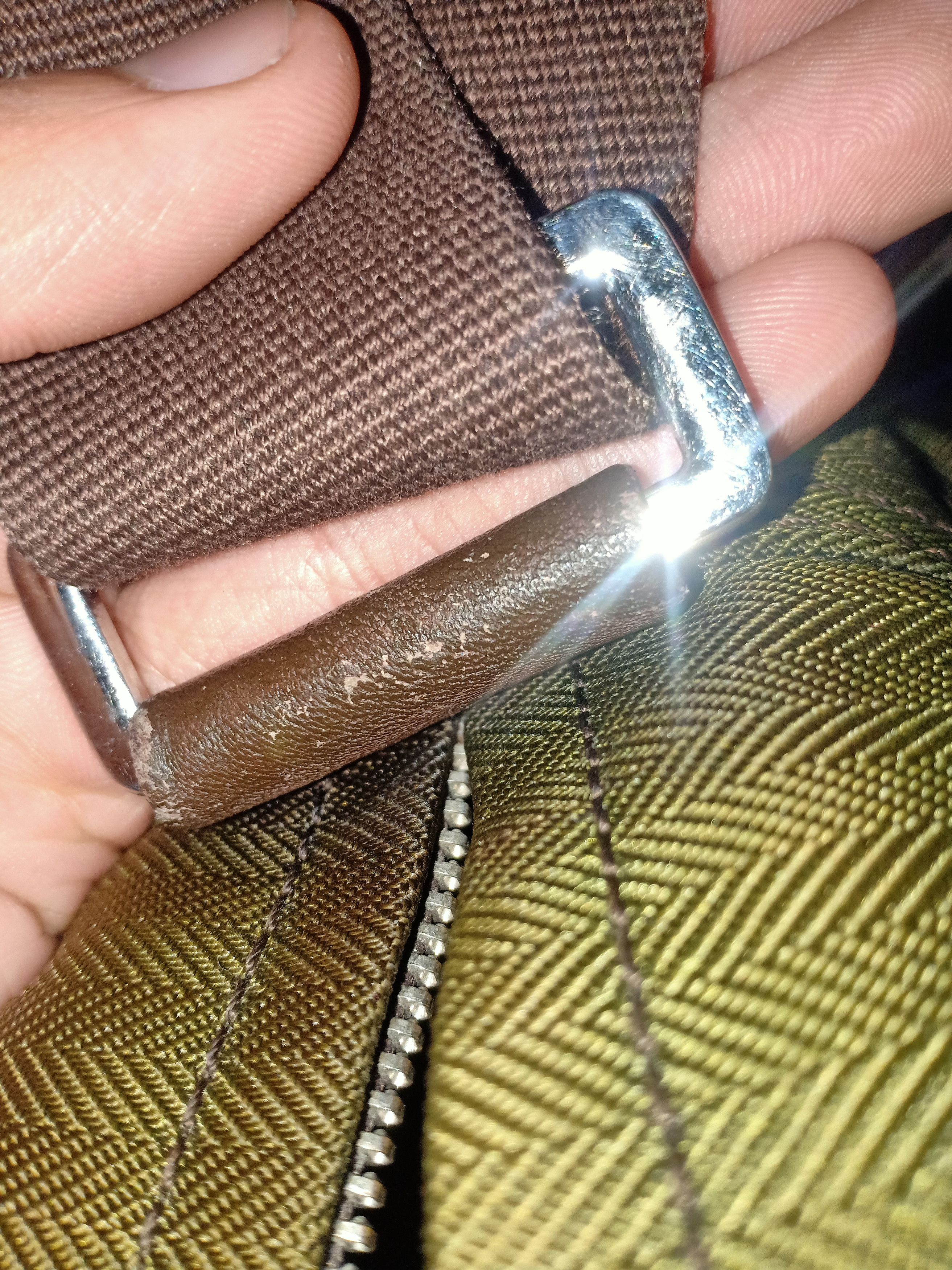 Hermes Original Hermes Steve Limited Edition Nylon Olive Green Size ONE SIZE - 2 Thumbnail