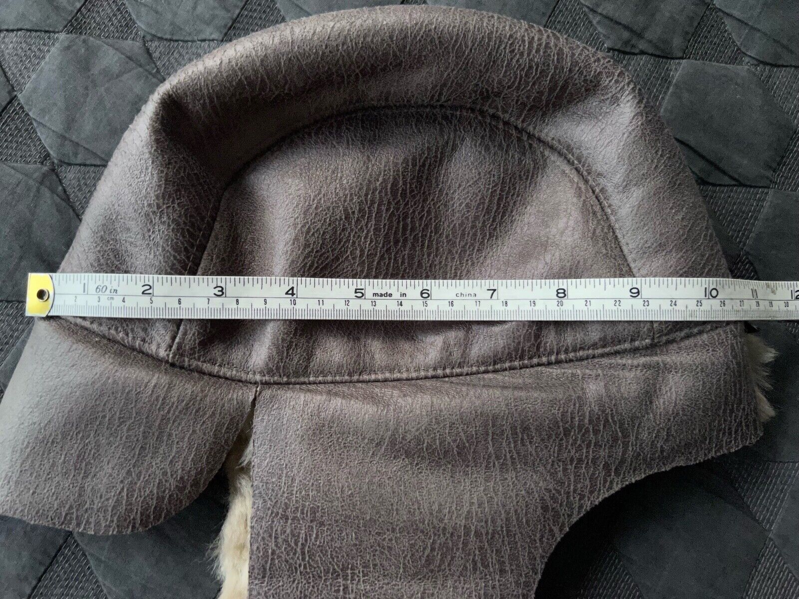 Gosha Rubchinskiy Gosha Rubchinskiy Faux Fur Pilot Hat Size 30 - 5 Thumbnail