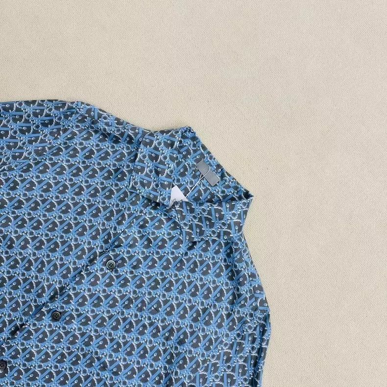Dior Dior Logo Silk Short Sleeve Shirt-2505 Size US M / EU 48-50 / 2 - 4 Thumbnail