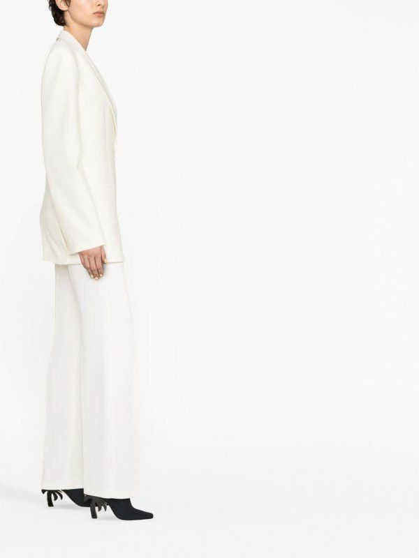 Off-White o1y1125 Blazer in Ivory Size M / US 6-8 / IT 42-44 - 2 Thumbnail