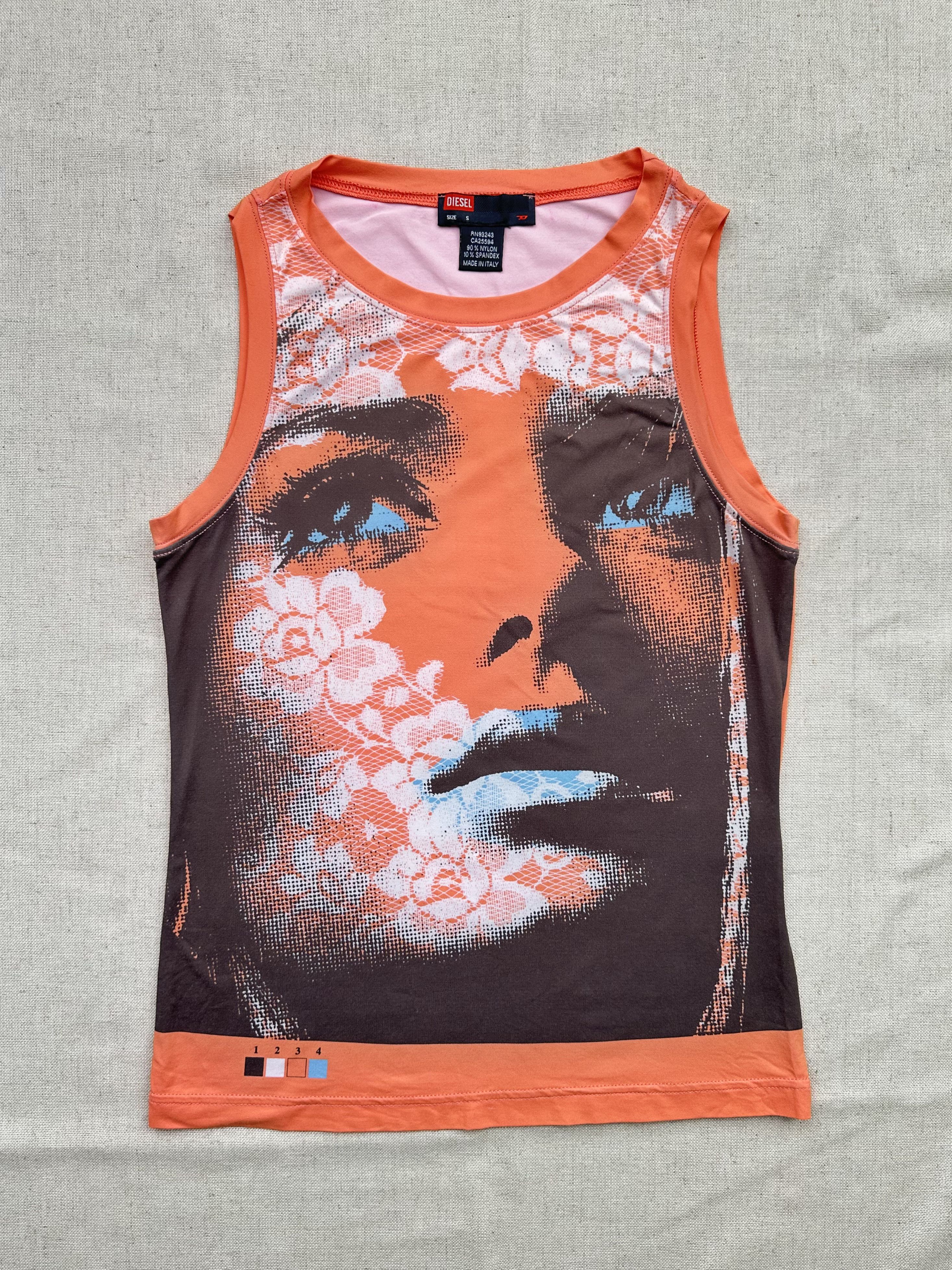 Diesel Printed Tank Top
