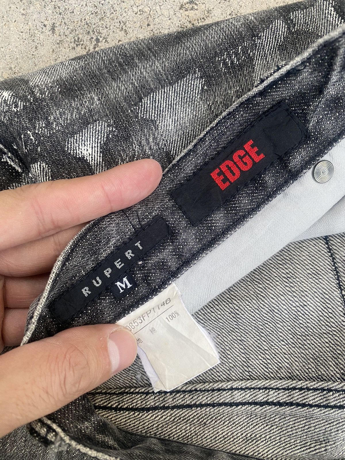 If Six Was Nine × Japanese Brand × Le Grande Bleu (L.G.B.) Flare Jeans Rupert Edge Distressed Hagi Painted Bootcut Size US 30 / EU 46 - 23 Thumbnail