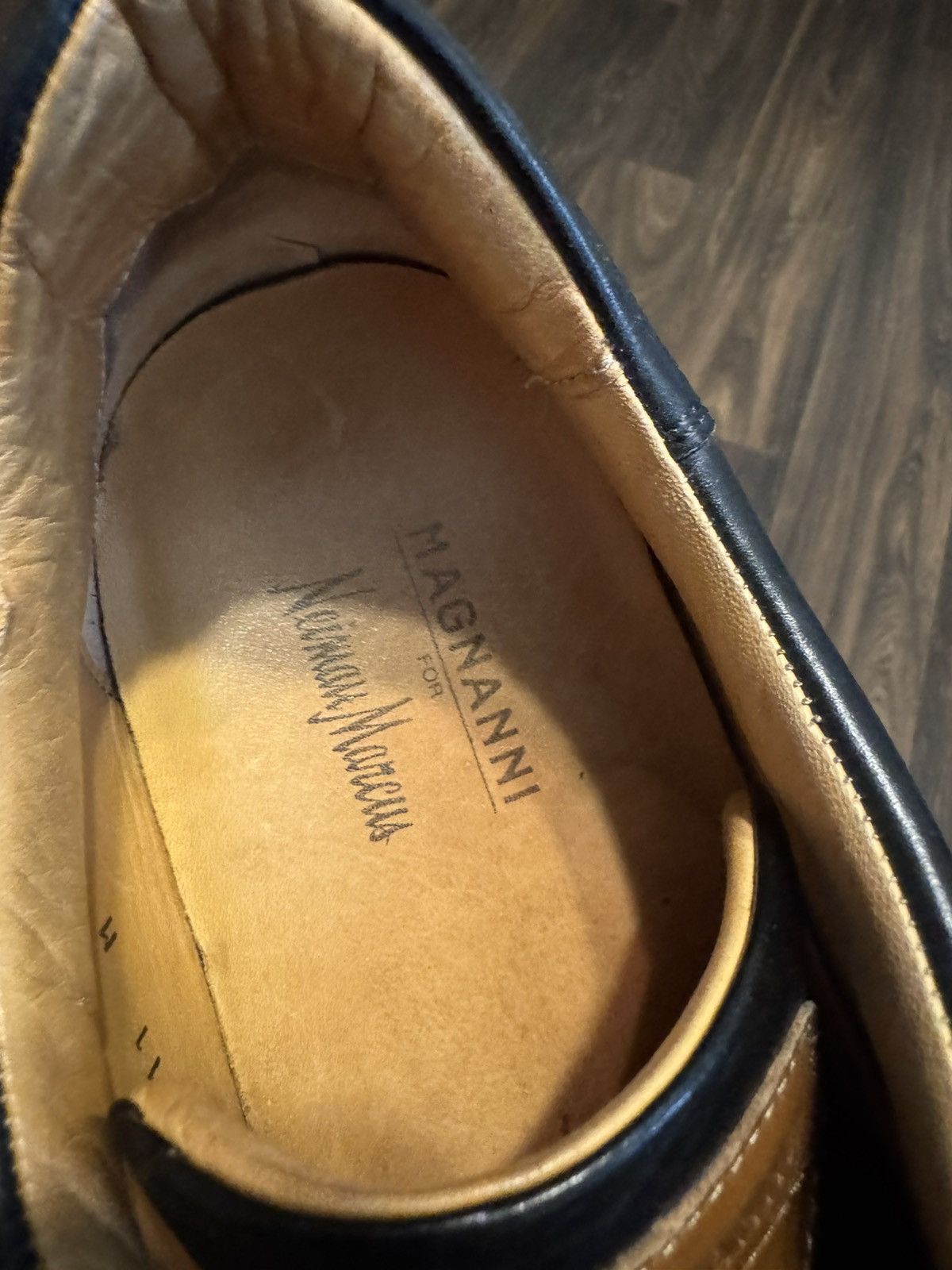 Magnanni Magnanni for Neiman Marcus Sneakers Black 18837 Size US 11 / EU 44 - 7 Thumbnail