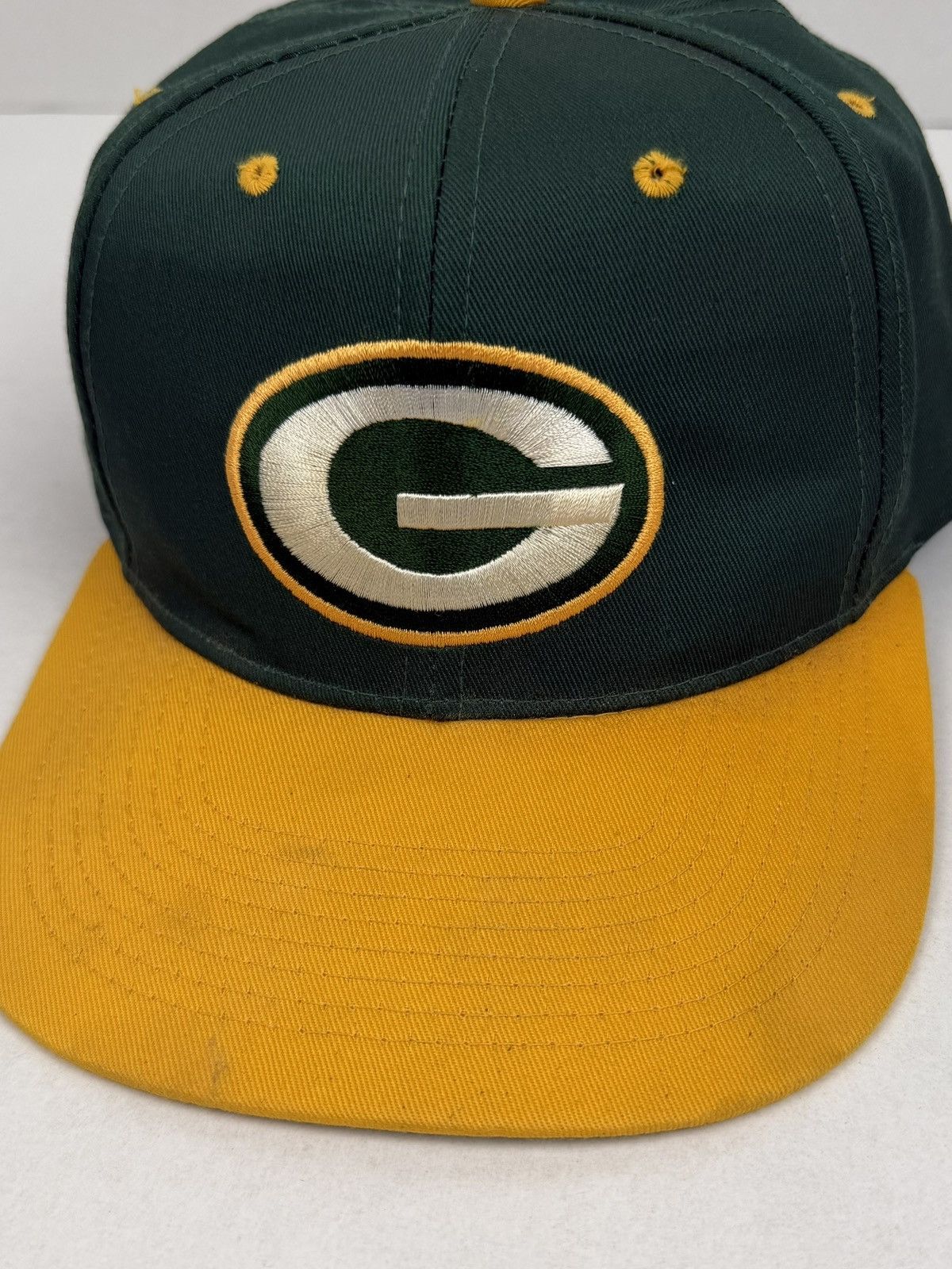 Drew Pearson Vintage Green Bay Packers NFL Game Day Snapback Hat 90s Size ONE SIZE - 10 Thumbnail