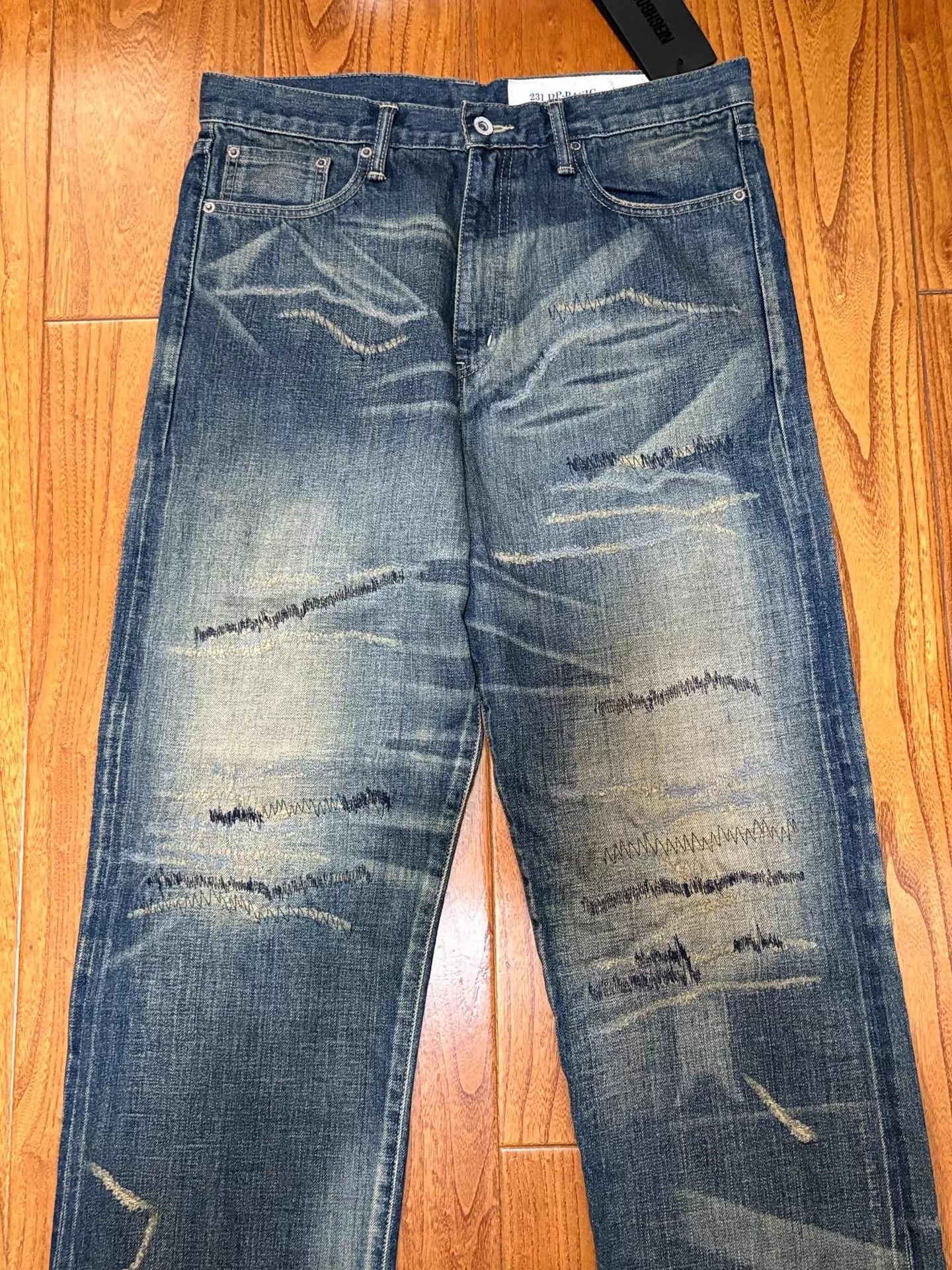 Neighborhood NEIGHBORHOOD SAVAGE DENIM 23SS Wolv Cut Wash Jeans M Size US 32 / EU 48 - 3 Thumbnail