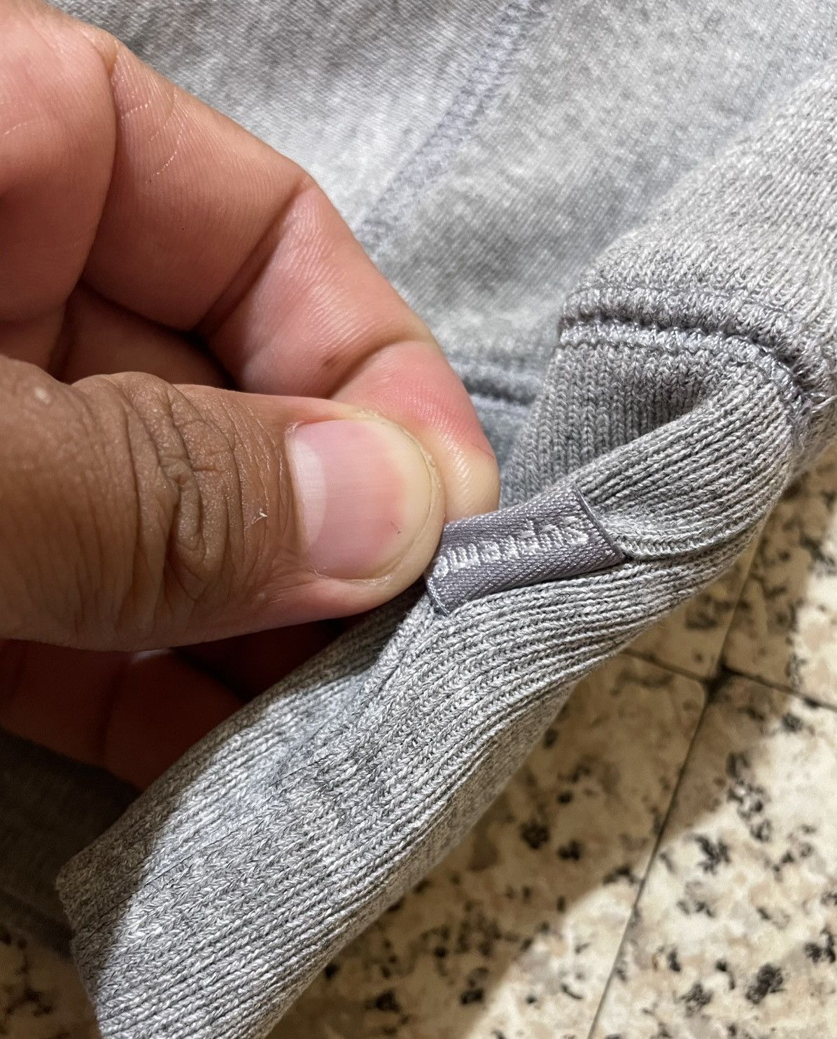 Supreme Vintage Supreme College Crewneck Sweatshirt Heather Grey Size US L / EU 52-54 / 3 - 16 Thumbnail
