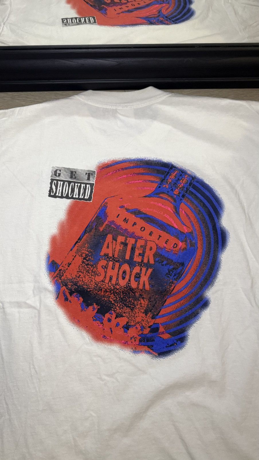 Fruit Of The Loom Vintage / Y2K After Shock Liquor Promo Shirt Size US XL / EU 56 / 4 - 2 Thumbnail