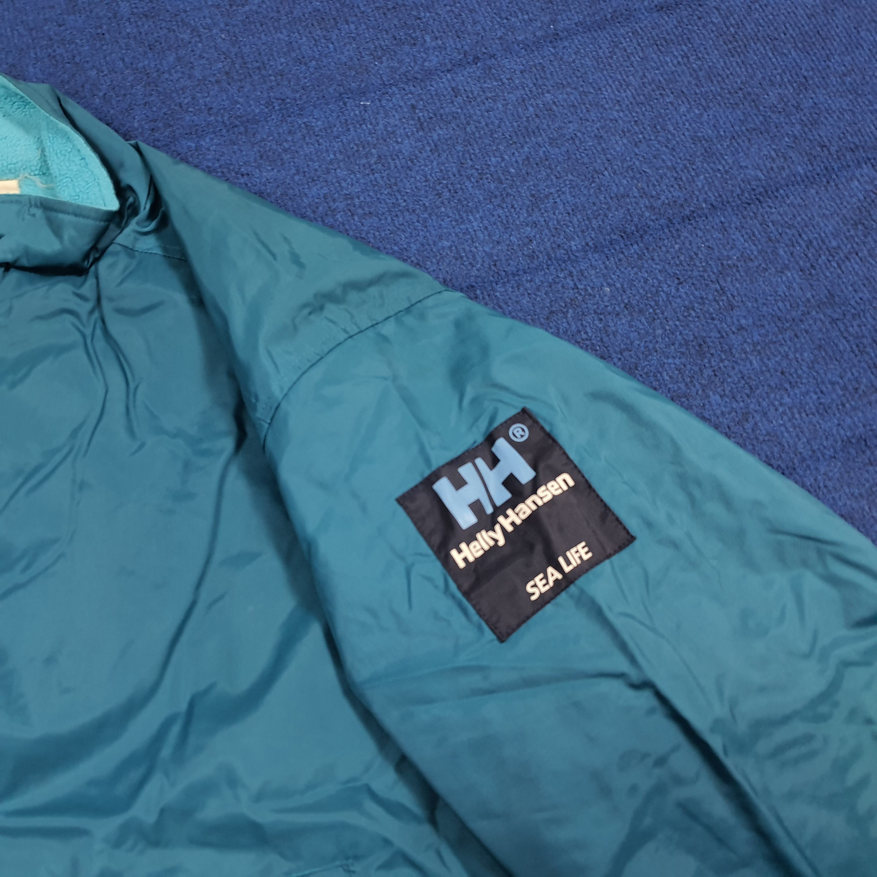 Helly Hansen Vintage Helly Hansen Fleece Custom Skull Logo Jacket C286N23 Size US XL / EU 56 / 4 - 5 Thumbnail