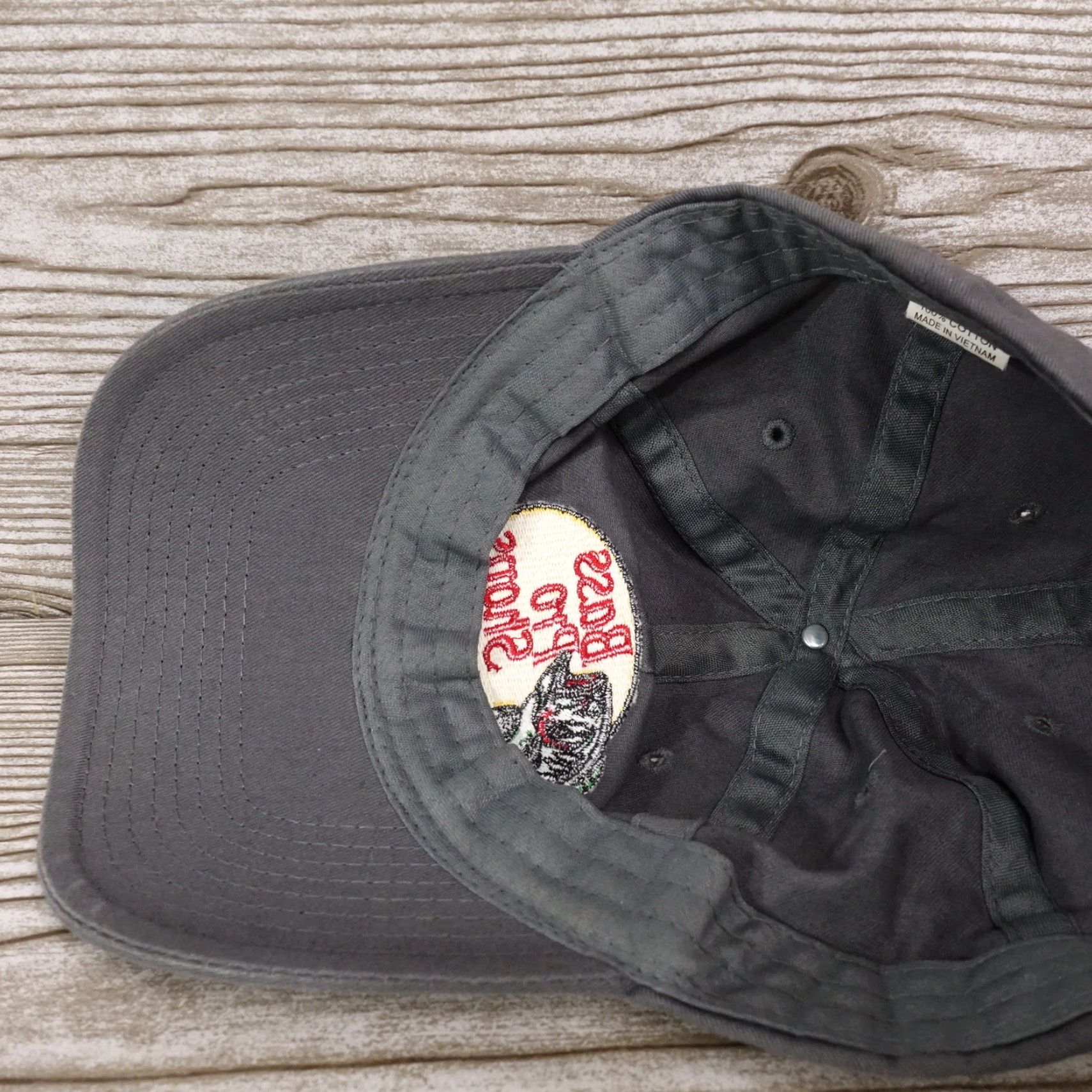 Bass Pro Shops Bass Pro Shops Hat Unisex Adult Adjustable Gray Strapback Cap Size ONE SIZE - 7 Thumbnail