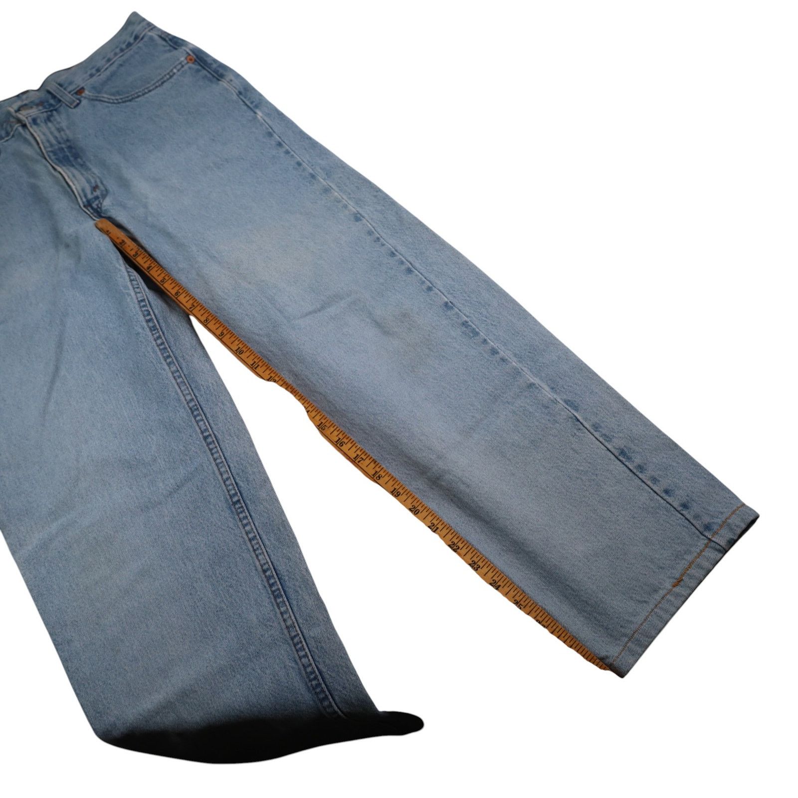 Levi's × Vintage Vintage Levis 550 USA Made Loose Fit Denim Jeans Size US 34 / EU 50 - 9 Thumbnail