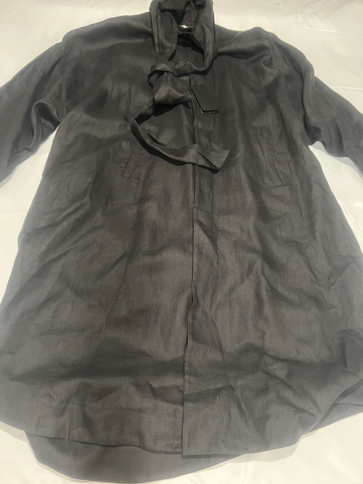 Saint Laurent Paris Saint Laurent men’s linen kaftan linen jacket. 54/XL. $3590 Size US L / EU 52-54 / 3 - 8 Thumbnail