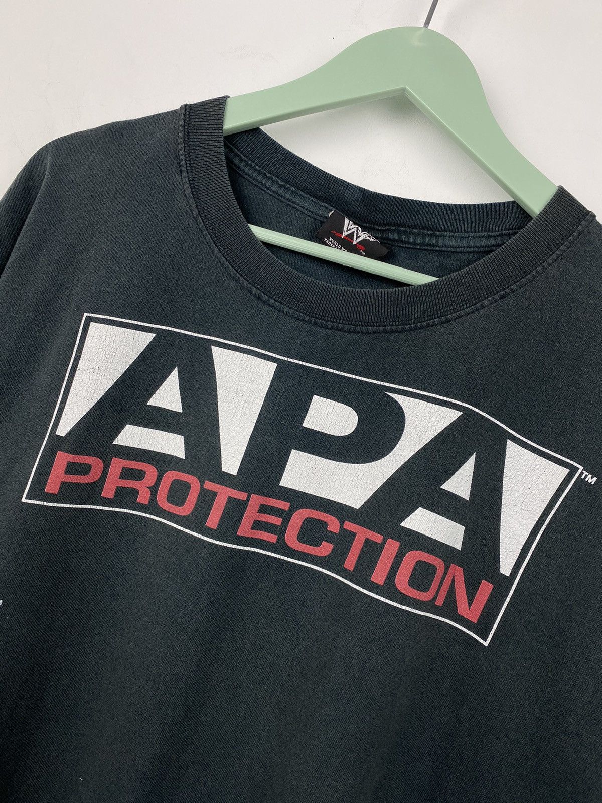 WWE Vintage APA Protection WWF WWE 2000 T Shirt Tee Y2K Size US XXL / EU 58 / 5 - 2 Thumbnail