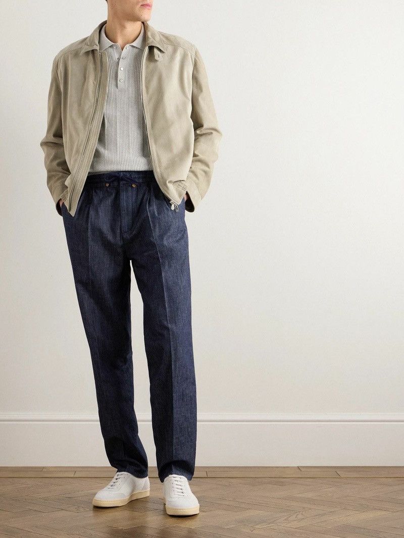 Brunello Cucinelli Brunello Cucinelli Pants Leisure Fit Drawstring Trousers Size US 34 / EU 50 - 2 Thumbnail