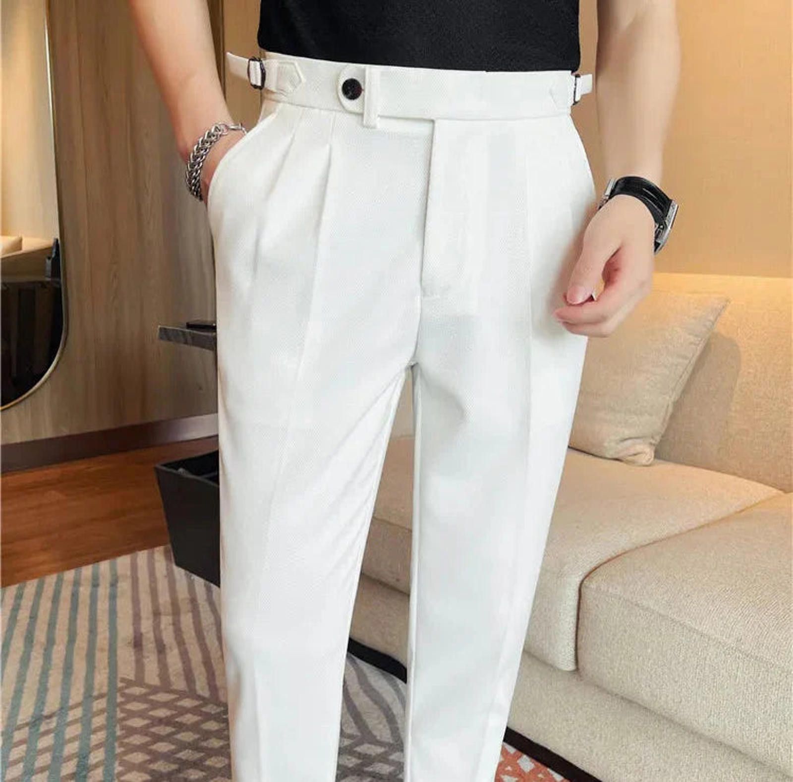 Other Ankle Length Slim Fit Dress Pants Size US 32 / EU 48 - 9 Thumbnail