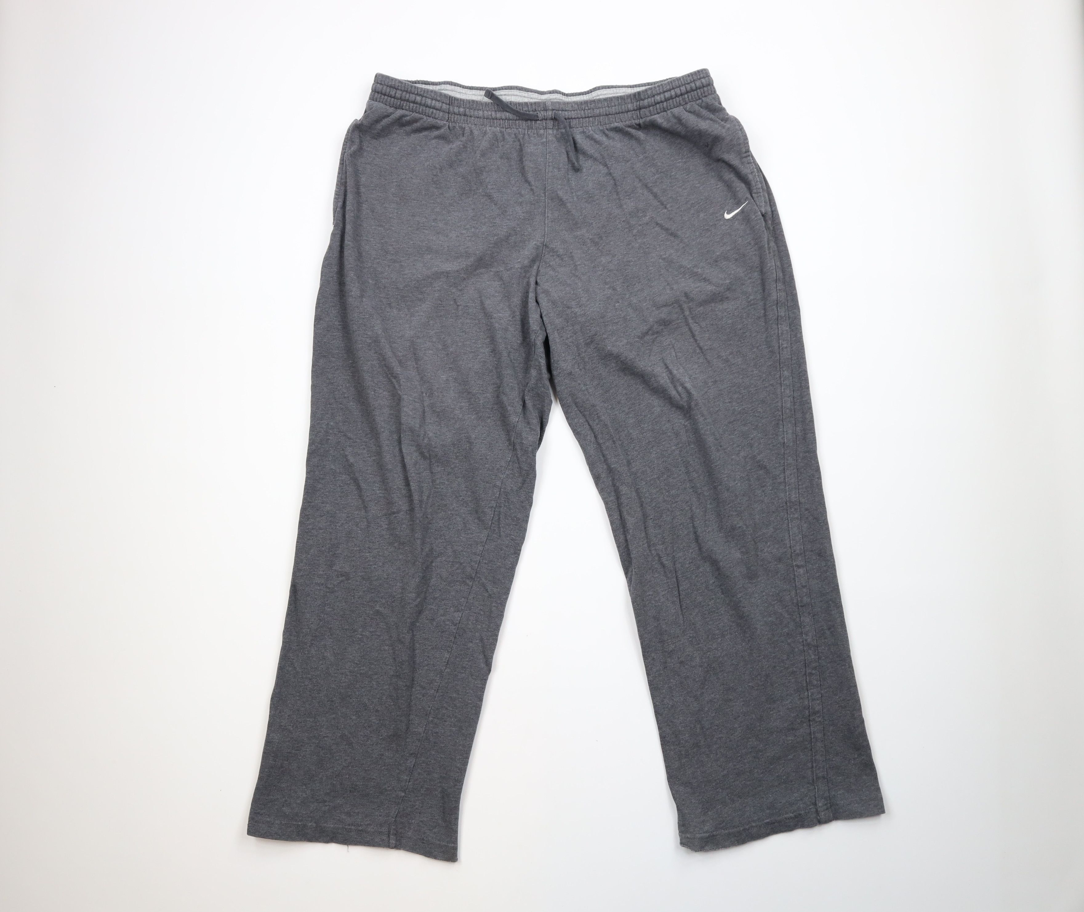Nike × Vintage Vintage Nike Scott Mini Swoosh Wide Leg Sweatpants Size US 40 / EU 56 - 1 Thumbnail