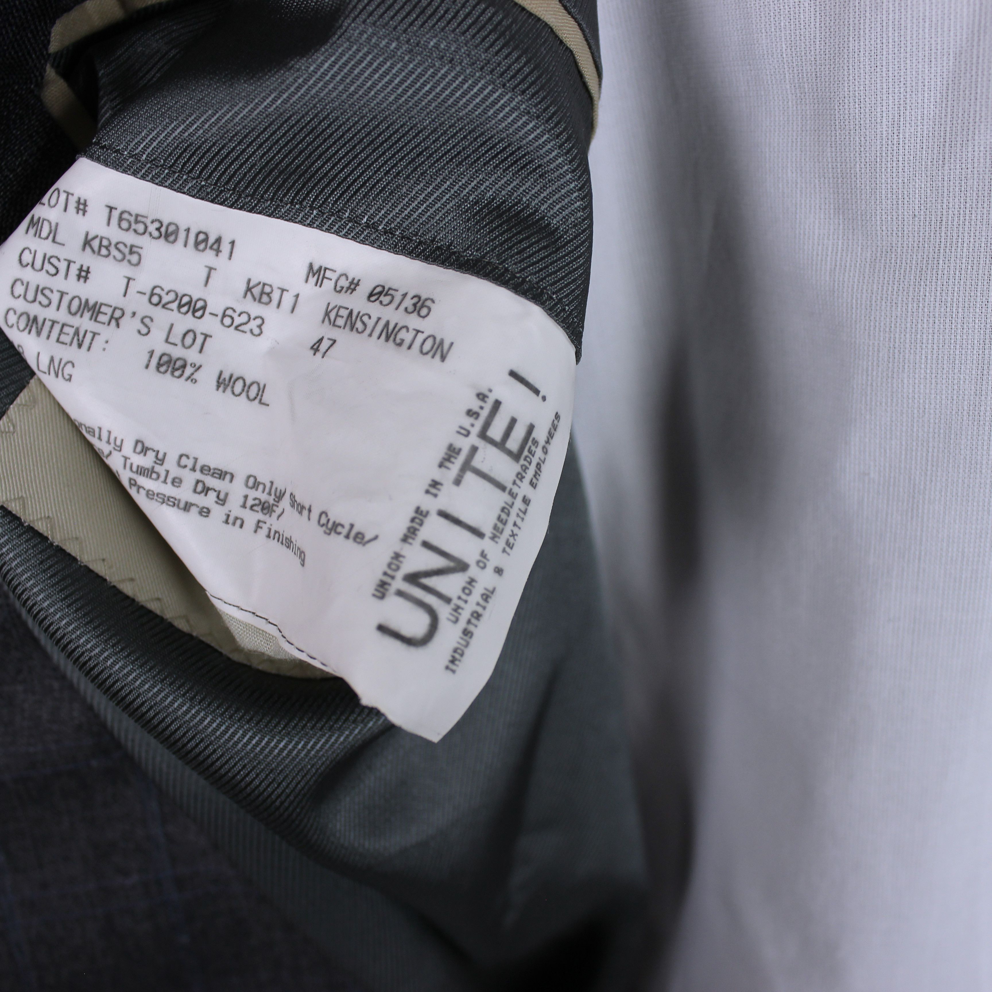 Burberry Burberry London blazer wool men tailor gray 52R L/XL Size 52R - 3 Thumbnail