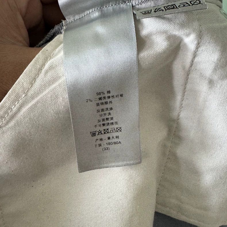 Dior Dior Gray casual trousers Size US 33 - 5 Thumbnail