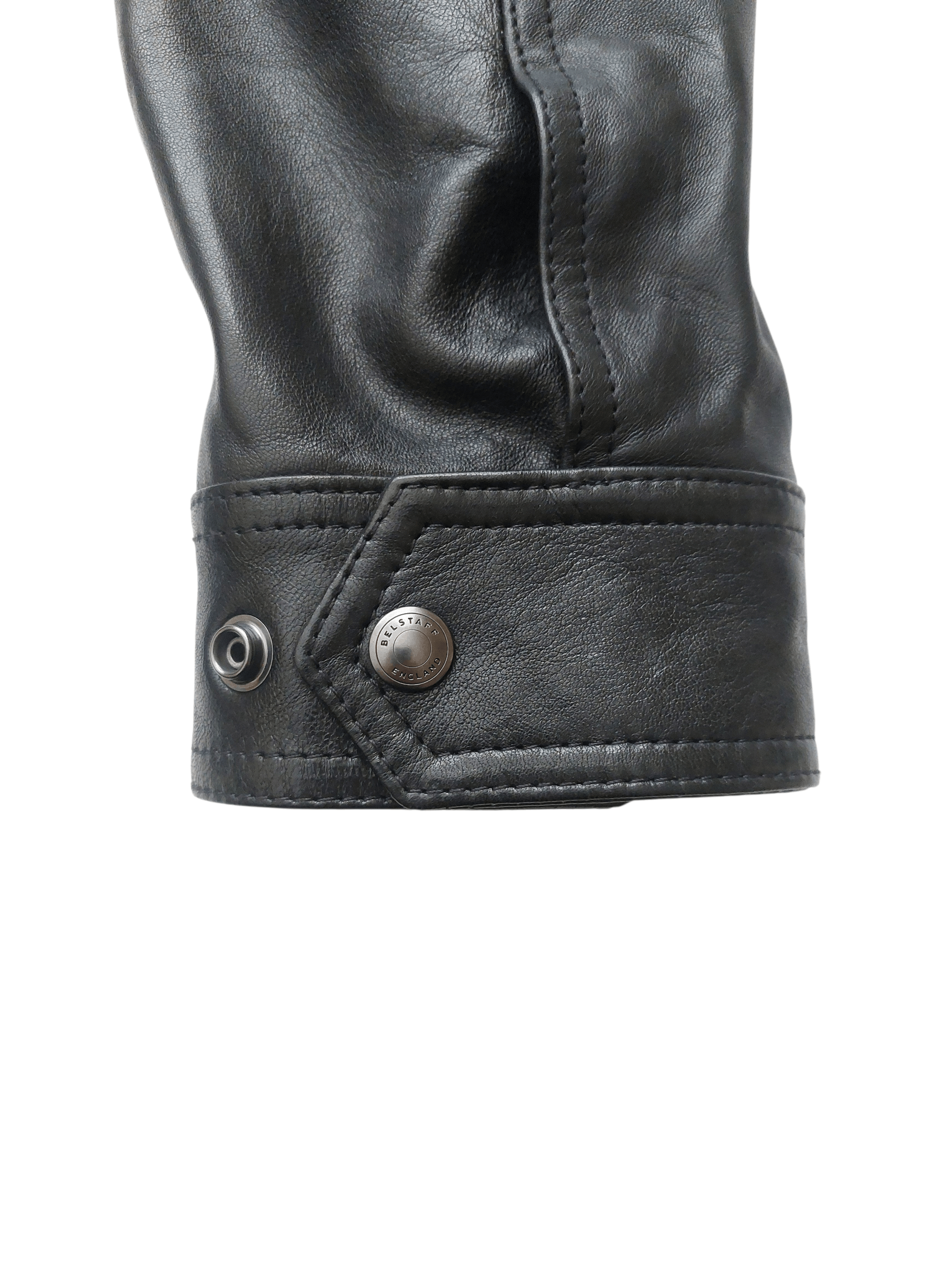 Belstaff Belstaff Woodbridge Black Leather Jacket Size US XL / EU 56 / 4 - 9 Thumbnail