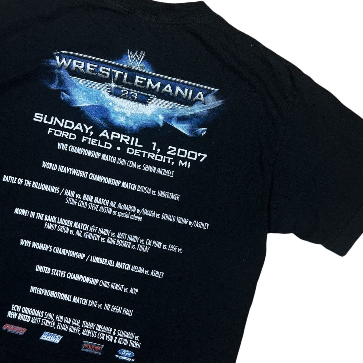 WWE VINTAGE WWE WRESTLEMANIA 23 Size US M / EU 48-50 / 2 - 4 Thumbnail