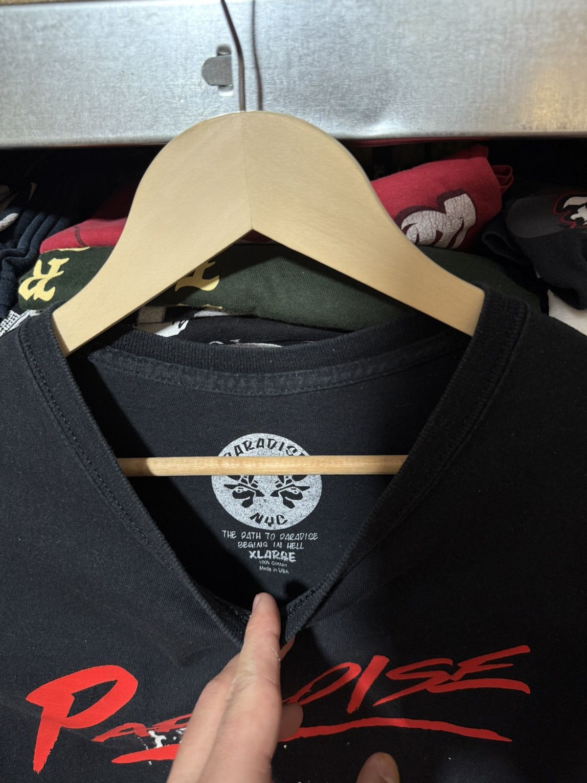 Paradise A1 Paradise NYC A Lost Generation Made In USA T-Shirt Y2K Size US XL / EU 56 / 4 - 4 Thumbnail