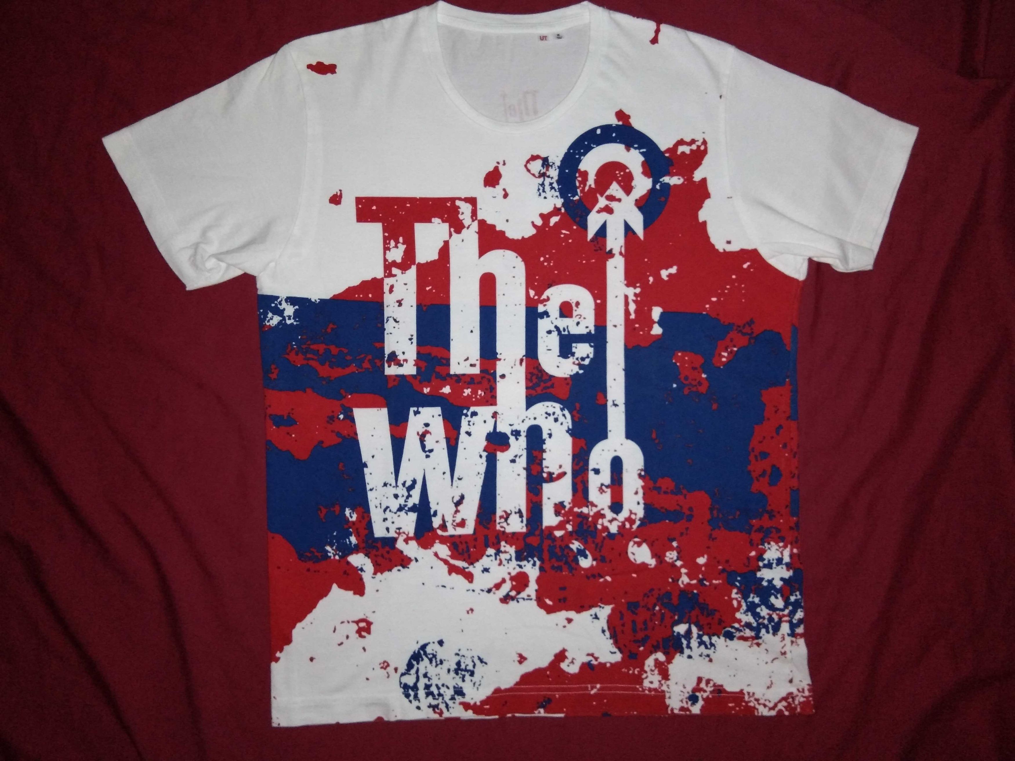 Band Tees × Uniqlo 🇬🇧 The Who AOP Fullprint tshirt rock band 🎸🎶 Size US M / EU 48-50 / 2 - 2 Thumbnail