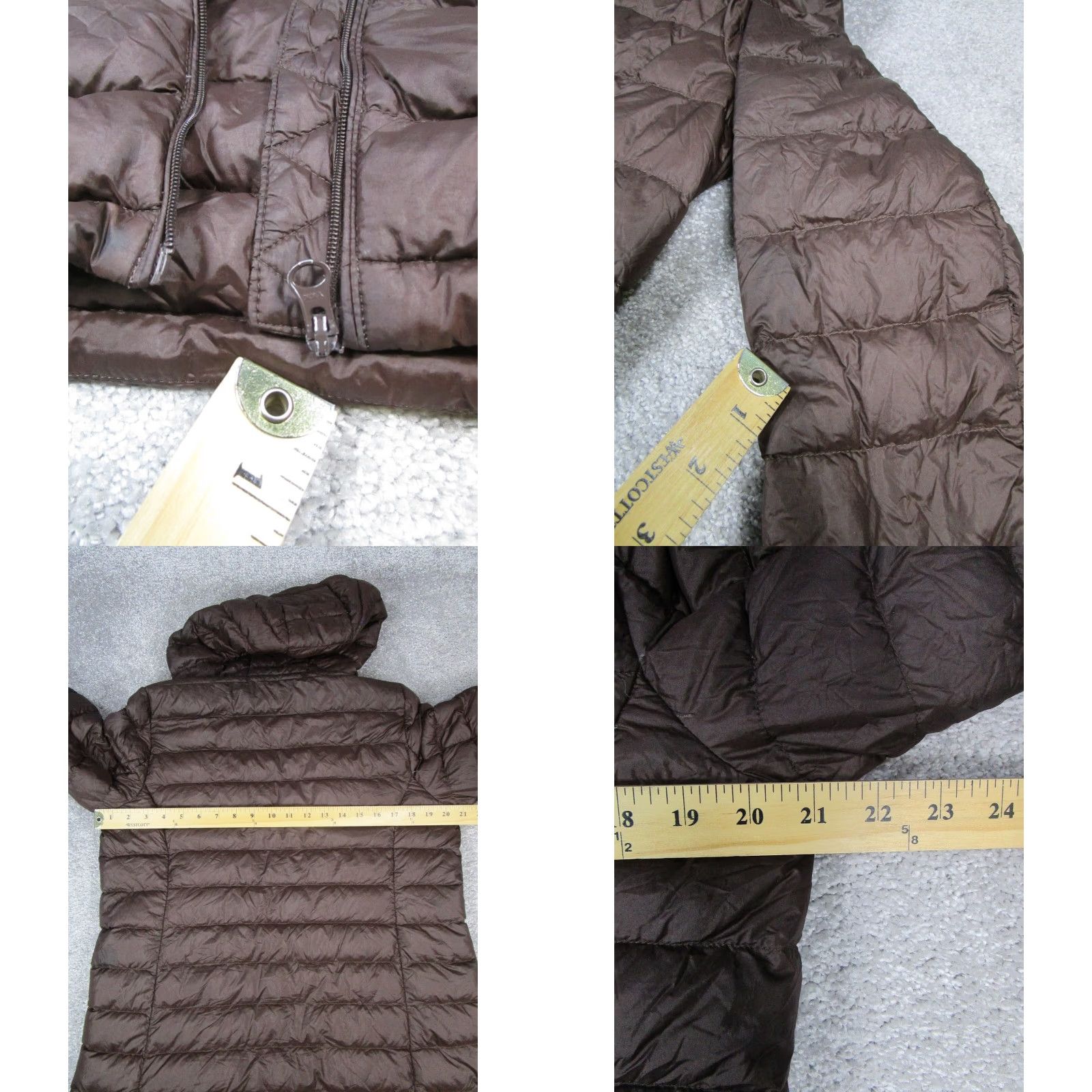 Vintage The Group Jacket Womens Small Brown Foundation Puffer Insulated Size S / US 4 / IT 40 - 8 Thumbnail