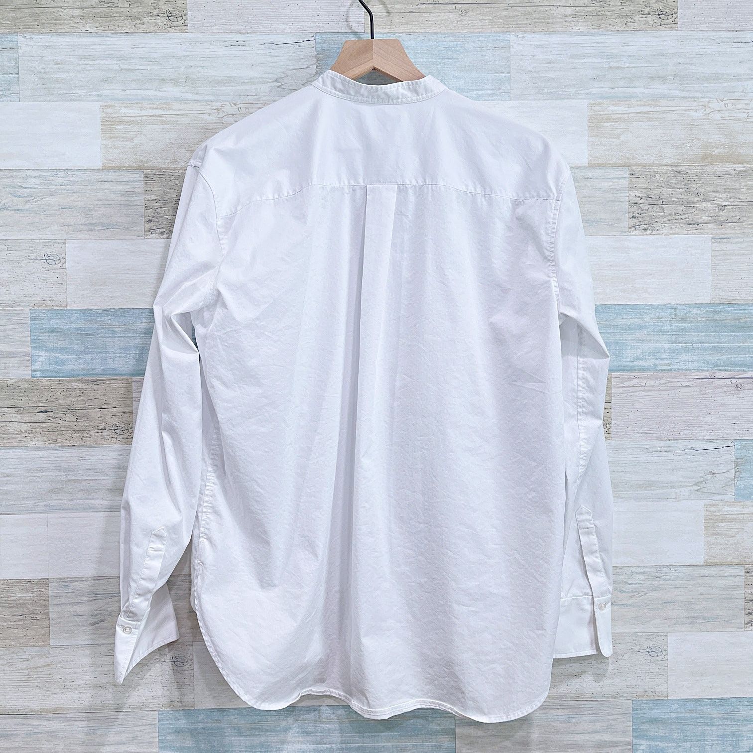 Good American Good American Bib Front Dress Shirt White Womens 4 Size S / US 4 / IT 40 - 3 Thumbnail