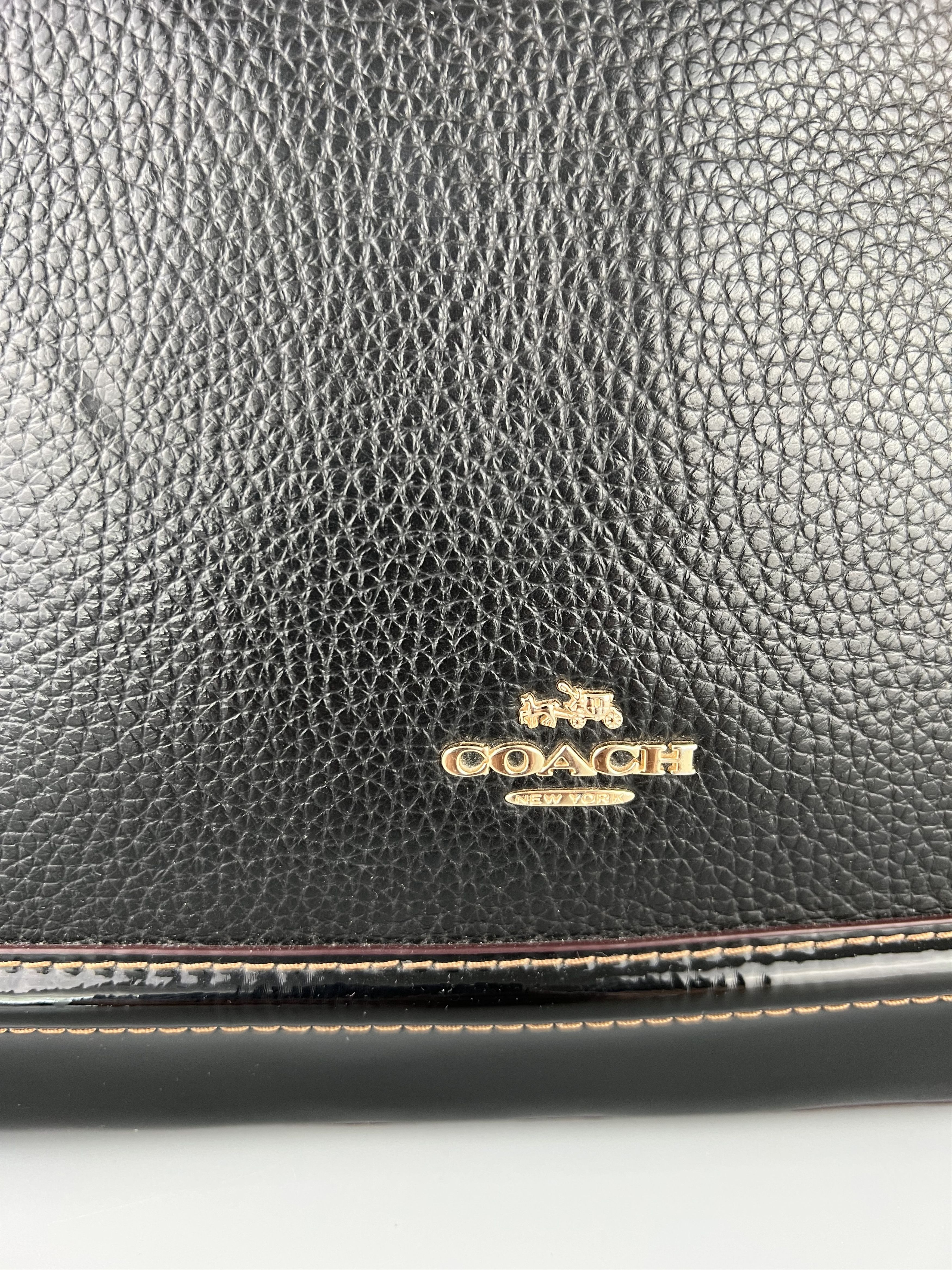 Coach × Leather Coach Brown Leather Handbag Size ONE SIZE - 7 Thumbnail
