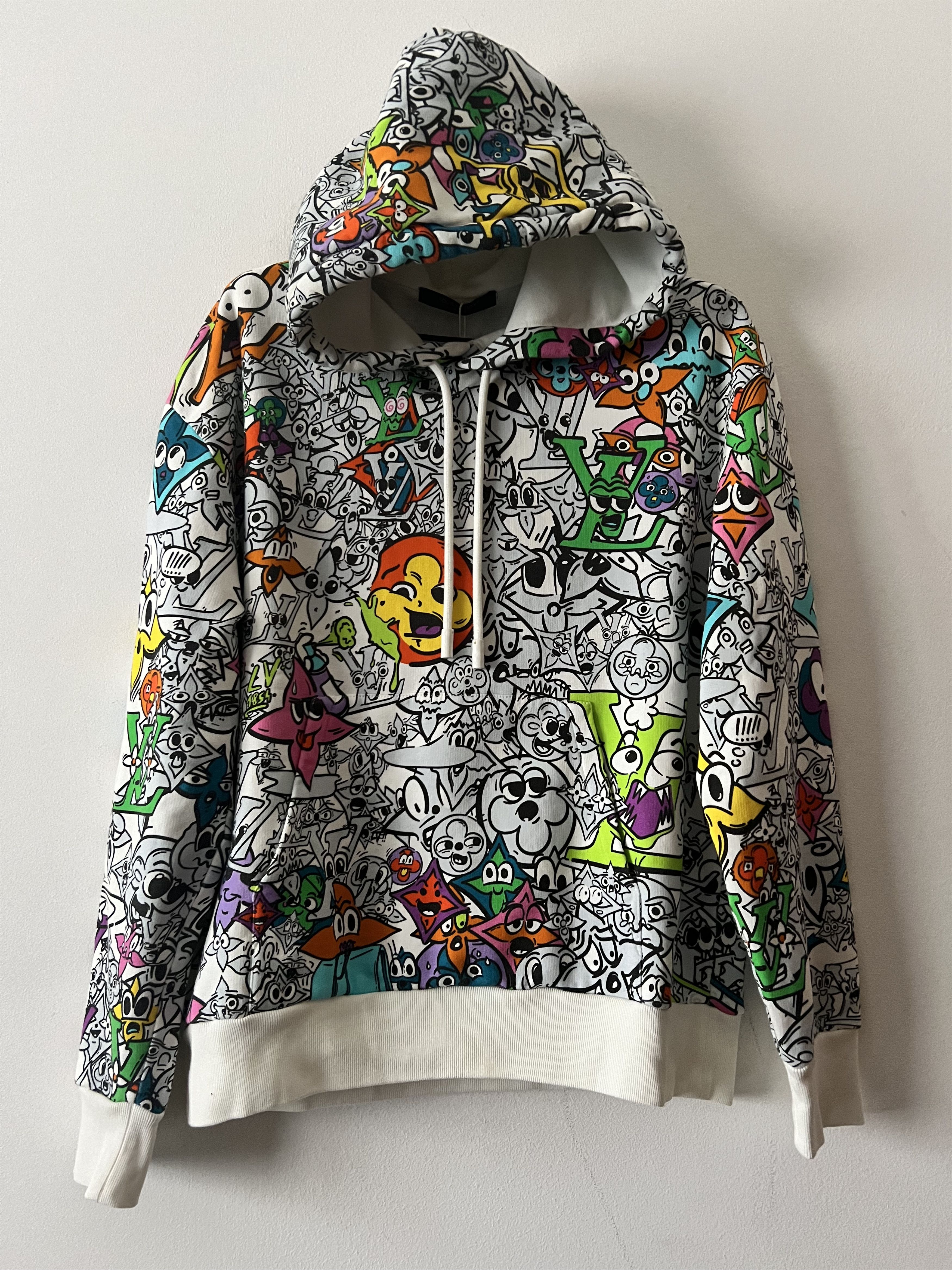 Louis Vuitton "Friends with You" COMIC HOODIE Size US M / EU 48-50 / 2 - 3 Thumbnail