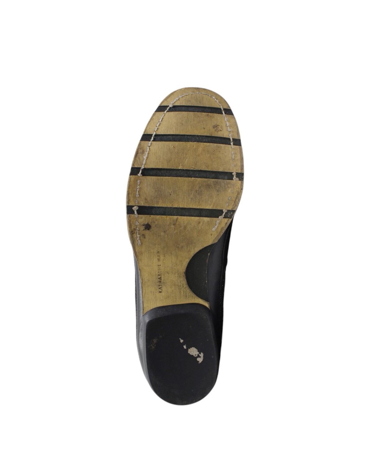Katharine Hamnett London 2000S KATHARINE HAMNETT LONDON LEATHER LACE UP CHUKKA BOOTS Size US 6.5 / EU 39-40 - 6 Thumbnail