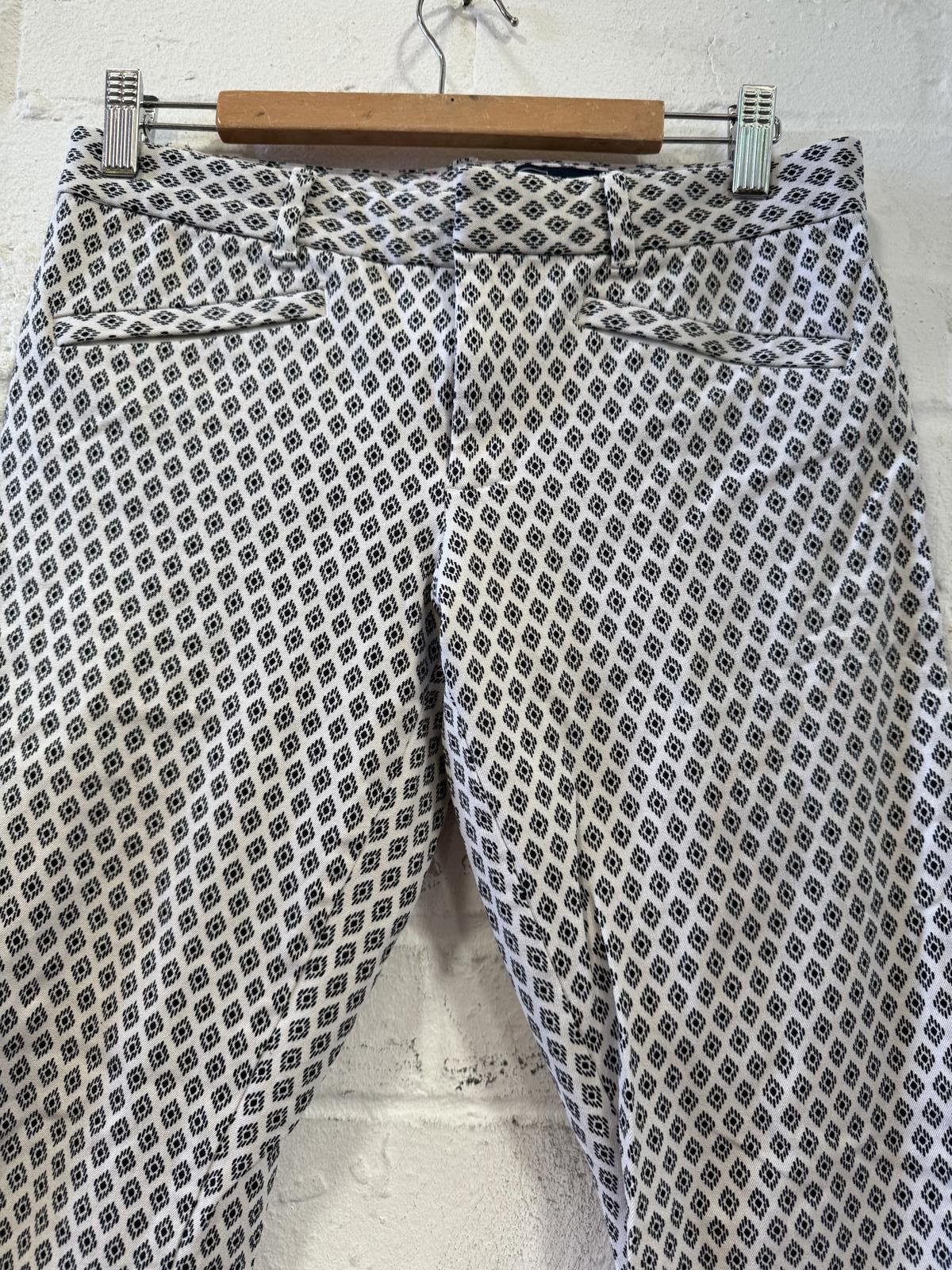 Gap Stylish Patterned Trousers by GAP - Size 06R Size US 30 / EU 46 - 3 Thumbnail