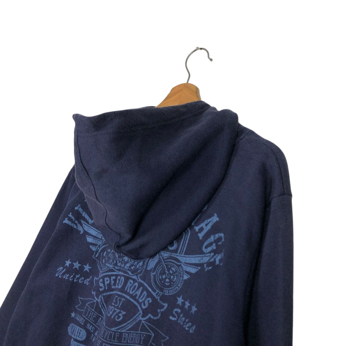 Japanese Brand 🔥VINTAGE HOODIE PULL OVER GARAGE MOTOR SPEED ROAD BIG LOGO Size US L / EU 52-54 / 3 - 13 Thumbnail
