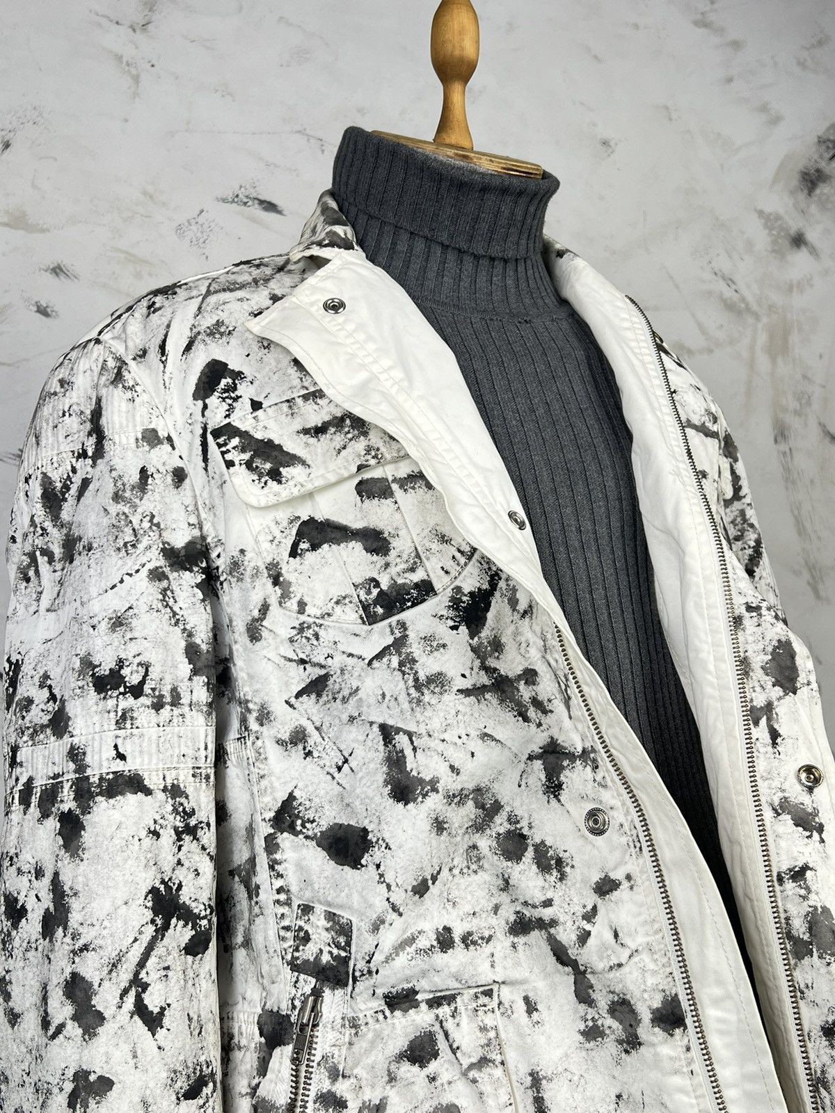 Diesel Vintage Diesel Custom Jacket Size M - L Size US L / EU 52-54 / 3 - 5 Thumbnail
