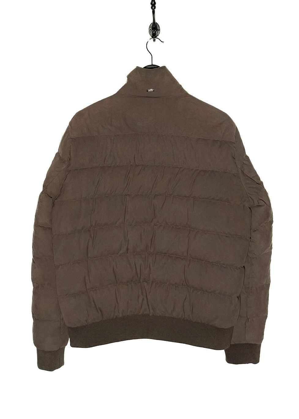 Herno Herno Brown Down Filled Puffer Bomber Jacket - 50 IT Size US M / EU 48-50 / 2 - 3 Thumbnail